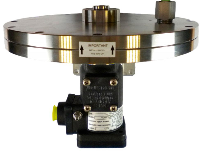 Pyropress Pressure Switch, PF266 Titan Ultra Low